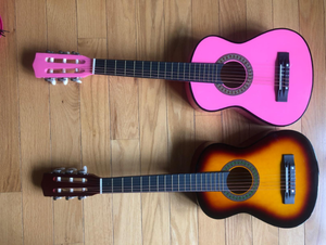 <span class=keywords><strong>Chitarra</strong></span> in Legno <span class=keywords><strong>Rosa</strong></span> da 30 Pollici per Bambini, Ragazze e Ragazzi Principianti con Corde in Nylon - Product Image 3