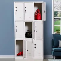 Casier métallique autoportant pour personnel hôtelier, chambre, vestiaire, vente en gros, unité de rangement personnelle durable et sécurisée