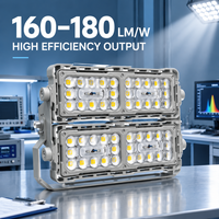Lampu Sorot LED Outdoor 150W 200W 240W Pabrik OEM ODM Lensa Kaca Borosilikat Tinggi IP66 Pencahayaan Proyek Komersial