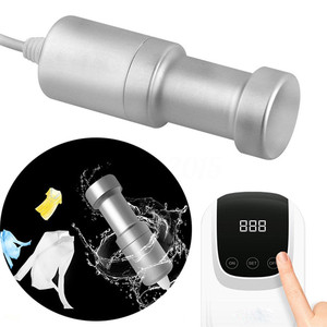Mini Ultrasonic Vibrator Cleaning Machine Portable Travel Household Fruit Glasses Cup Jewelry <strong>Watch</strong> Rings Toothbrush <strong>Cleaner</strong> - Product Image 5