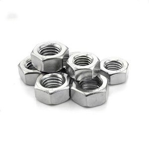 Roscas antioxidantes de alta precisión Acero inoxidable 304 Tuerca hexagonal delgada (DIN 936) M10 * 1,5 para equipos automotrices y marinos - Product Image 1