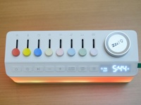 2026 Speaker Tidur White Noise Impor Terbaru, Lampu Malam Sunrise Wake-up, Jam Alarm HiFi Bertenaga Baterai