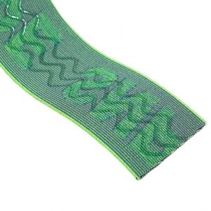 Bande élastique verte antidérapante en silicone incassable de qualité supérieure pour sous-vêtements, avec grip ondulé, du fabricant d'origine - Product Image 4