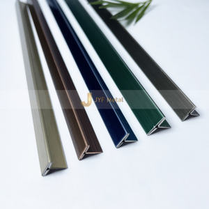 EX722 Wholesale Price Gold Trim <b>Corner</b> Strip <b>for</b> <b>Tiles</b> Stainless Steel <b>Tile</b> Trim Metal Edge Profile Decorative - Product Image 1