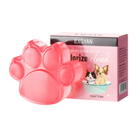 Savon de bain pour animaux de compagnie en gros 100g, parfum cerisier, shampoing solide naturel fait main pour chiens et chats, anti-acariens, NOUVEAU 2026
