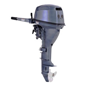 Moteur hors-bord 9,9 CV 4 temps, économie de carburant, moteur de bateau à essence, respectueux de l'environnement, faibles émissions pour bateau de pêche, bateau pneumatique - Product Image 1