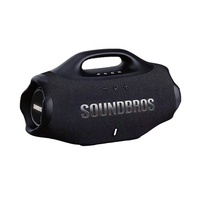 Altavoz Inalámbrico BT ABS-Z1 OEM, Altavoz Ovalado de Escritorio, 130W, Supergraves, Gran Potencia, Altavoz Portátil para Fiestas con Luz LED
