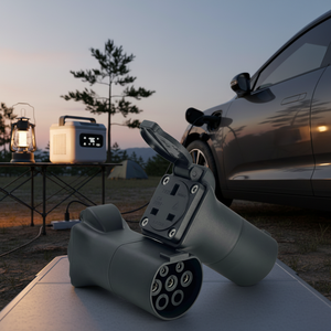 Nouvel adaptateur de câble EV de type 2 pour MG ZS/<span class=keywords><strong>MG4</strong></span>/MG5 <span class=keywords><strong>V2L</strong></span> (véhicule vers charge) avec prise factice de type UK - Product Image 2