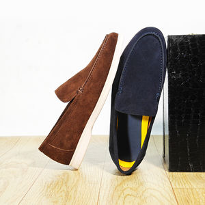 Chaussures de bureau en gros, mocassins en <span class=keywords><strong>daim</strong></span> de vache pour hommes, Zapatos, chaussures décontractées à enfiler pour hommes, chaussures mocassins confortables pour hommes - Product Image 6
