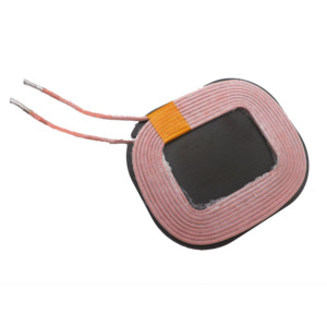 Bobine émettrice de chargeur sans fil de type A11 personnalisée en usine, bobine Litz carrée avec feuille de blindage en ferrite, 10W 15W, norme Qi - Product Image 1