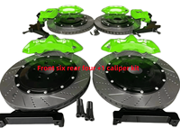 El Kit de pinza GT6 delantera seis trasera cuatro + 1 modificado es adecuado para BMW X1 X2 X3 X4 X5 X6 X7 M3 M4 M5 I5 I7 IX y otros modelos