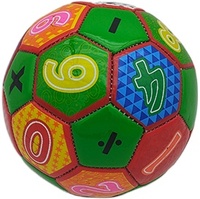 Bricolage cousu à la machine petite forme ronde Pvc enfants taille deux Mini Promotion cadeau jouet ballon de football