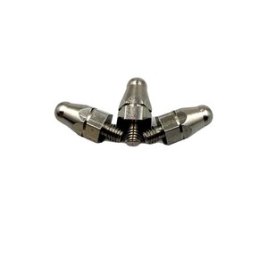 Buse en acier inoxydable usinée sur tour CNC pour équipement de nettoyage de canalisations - Product Image 1