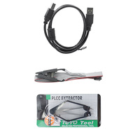 Programmateur USB universel haute vitesse XGECU T48 mis à jour TL866II Plus, haute performance 100%+ avec 12 adaptateurs