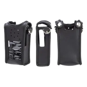 High Quality Radio Protection Bag For Baofeng UV-9R Plus BF-A58 BF-9700 GT-3WP UV-XR UV-5S Ham Walkie Talkie Soft Leather Case