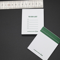 Bloc-notes autocollant personnalisé avec logo, en papier recyclé, facilement détachable, pour usage promotionnel