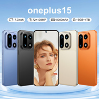 Téléphone 5G One Plus15 Tendance 2026 – Haute Performance 5G, Écran 7,3 Pouces, Stockage 16 Go + 1 To, Reconnaissance Faciale, Style Professionnel