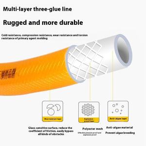 Tuyau de jardin en <span class=keywords><strong>PVC</strong></span> de 1 pouce antigel solaire robinet d'eau du robinet Tendon de boeuf Tubes en plastique souple tuyau tuyau de jardin - Product Image 3