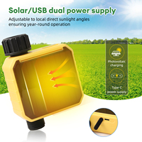 Système d'irrigation automatique intelligent solaire Wi-Fi en gros avec contrôle à distance par application et capteur de pluie pour jardin et pelouse
