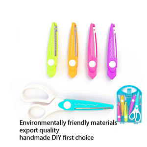 Vente en gros de ciseaux à dentelle 6 pouces pour enfants ciseaux à papier à motif photo en carton pour projets d'artisanat d'étudiants - Product Image 2