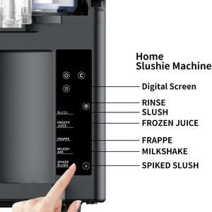 1.5L Xách Tay Điện Hộ Gia Đình slushies & Cocktail Máy 220W Hoàn Cực-Điều Khiển Tự Động Đông Lạnh Máy Nghiền Kem - Product Image 4