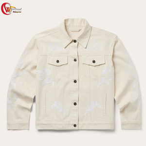 Veste en jean de haute qualité pour hommes quantité minimale de commande bas veste en jean pour hommes nouveauté veste d'hiver en jean pour hommes - Product Image 1