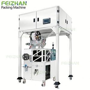 Feizhan เครื่องแพ็คถุงชาทรงสามเหลี่ยมแบนแบนระบบอัตโนมัติ PLC ประสิทธิภาพสูง - Product Image 6