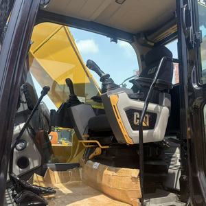 รถขุด CAT 323 สีเหลือง อุปกรณ์ก่อสร้างสำหรับงานหนัก มือสอง - Product Image 2