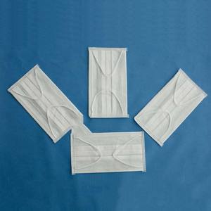 Masker Wajah bedah 3 lapis medis bersirkulasi grosir kustom efisiensi Filter standar 99% masker medis sekali pakai - Product Image 2