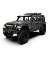 RLAARLO MK07 4WD Brushless Professional Grade RC Escalade sur chenilles CNC Aluminium Suspension avancée Télécommande Pickup Truck
