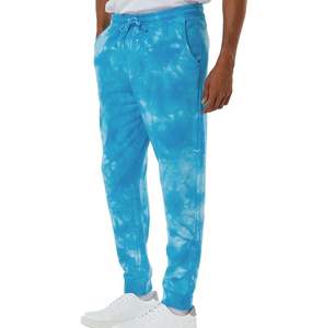 Cravate teint impression personnalisée bas élastique pantalons de survêtement pantalon hommes jogging coupe ample course athlétique maillot pantalon avec poches - Product Image 1