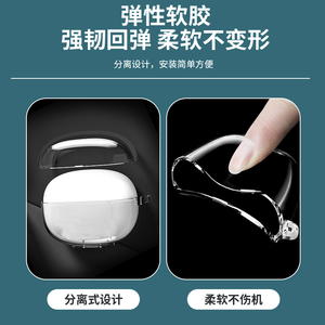 Ốp Lưng Bảo Vệ Trong Suốt, Mềm Tpu Cho Tai Nghe Không Dây Chân Thực Của Apple <span class=keywords><strong>Beats</strong></span> Studio Buds - Product Image 3