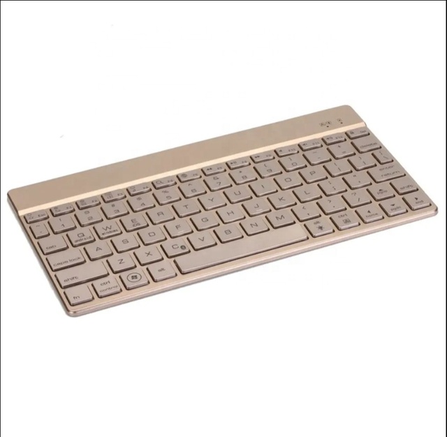 Universal 10.1inch RGB Rechargeable Slim Mini for Bluetooth Keyboard for Smartphone Laptop Tablet PC Notebook 2.4G Wireless USB