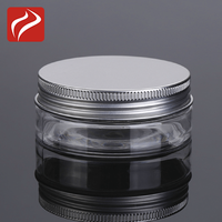 30ml 50ml 80ml 100ml cosmétique vide pot en plastique PET pour cheveux en plastique de gel de pot D'ANIMAL FAMILIER avec couvercle à vis pour la nourriture