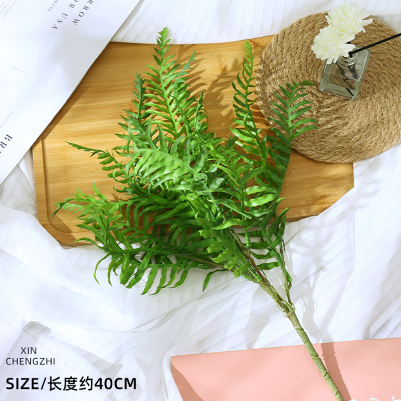 ใบเฟิร์น (สีเขียวเข้ม)