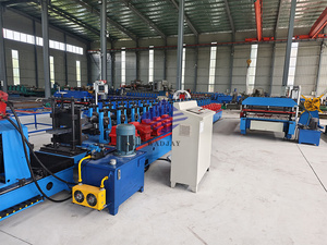 Rouleau de planche d'échafaudage en métal et acier formant la machine - Product Image 3