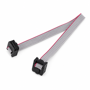 Kabel Pita IDC 10 Pin Konduktor Tembaga Berlapis Timah Berisolasi PVC 2x5 Kabel Datar untuk Peralatan Rumah Tangga Mesin Elektronik - Product Image 2