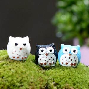 Dễ Thương Nhỏ Thu Owl Mô Hình Micro Trang Trí Sân Vườn Thủ Công Động Vật Nhỏ Chim Thu Nhỏ Bức Tượng Nhỏ Kawaii Trang Trí - Product Image 1
