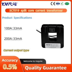 Yhdc SCT-QL Split-Core loạt biến áp hiện tại | lỗ hình chữ nhật/Đầu ra cáp | đình chỉ/Chân gắn loại - Product Image 2