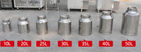 Bidons et réservoirs de stockage en acier inoxydable 304/316 de qualité alimentaire DEMA pour le stockage et la fermentation des boissons/vins, certifiés CE