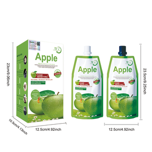 OEM Großhandel Private Label 500ml * 2 Apfel frucht Haarfarbe Creme Permanent Natural Black Apple Haar färbemittel - Product Image 6