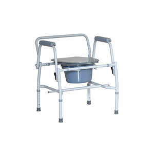 Multifunctional <b>Commode</b> Chair Large Square Type Non Slip <b>Portable</b> For Elderly And Pregnant Women - Product Image 2