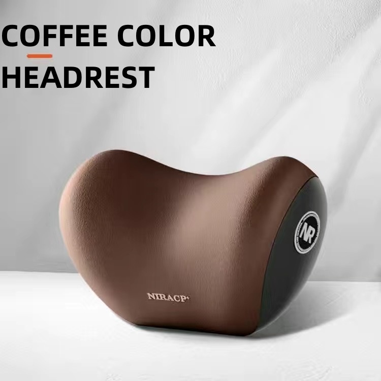 พนักพิงศีรษะสีกาแฟ