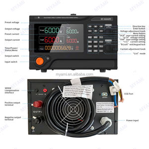 MYAMI 3600W 60V 60A 0-60V 0-60A 110V/220V AC a DC 60V Banco ajustable Programable DC Fuente de alimentación de laboratorio para industrial - Product Image 6