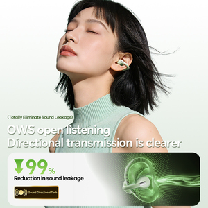 Auriculares REMAX Clip con Driver de Titanio de 12mm, Cancelación de Ruido AI ENC para Llamadas, Audio Direccional de Oreja Abierta, 7H de Reproducción - Product Image 4