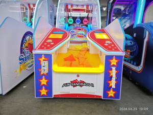 เครื่องเกมหยอดเหรียญตู้ทรายแบบโยนเพื่อความสนุกสนานเล่นกีฬาในร่ม - Product Image 4