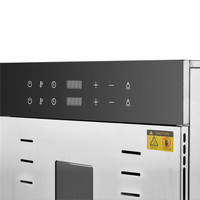 Déshydrateur alimentaire électrique commercial en acier inoxydable à 32 couches et 2 compartiments pour fruits et légumes avec économie d'énergie