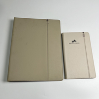 Porte-billets/porte-menus/porte-reçus en cuir PU de luxe personnalisé, adapté aux hôtels, restaurants, salons, bureaux, etc.