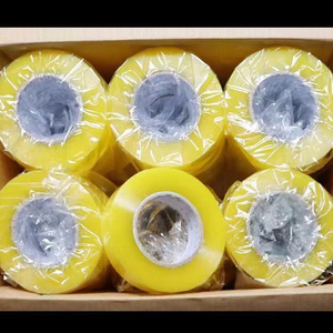 Mang nhãn hiệu Nhà cung cấp Bopp bao bì dính CELLO <span class=keywords><strong>Jumbo</strong></span> CuộN vận chuyển biểu tượng tùy chỉnh in rõ ràng mong manh nhựa Bopp đóng gói Băng - Product Image 2