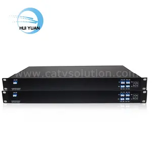 1U Rack 1270nm-1610nm Dual Fiber Optical CWDM MUX/DEMUX with LC/UPC Connector